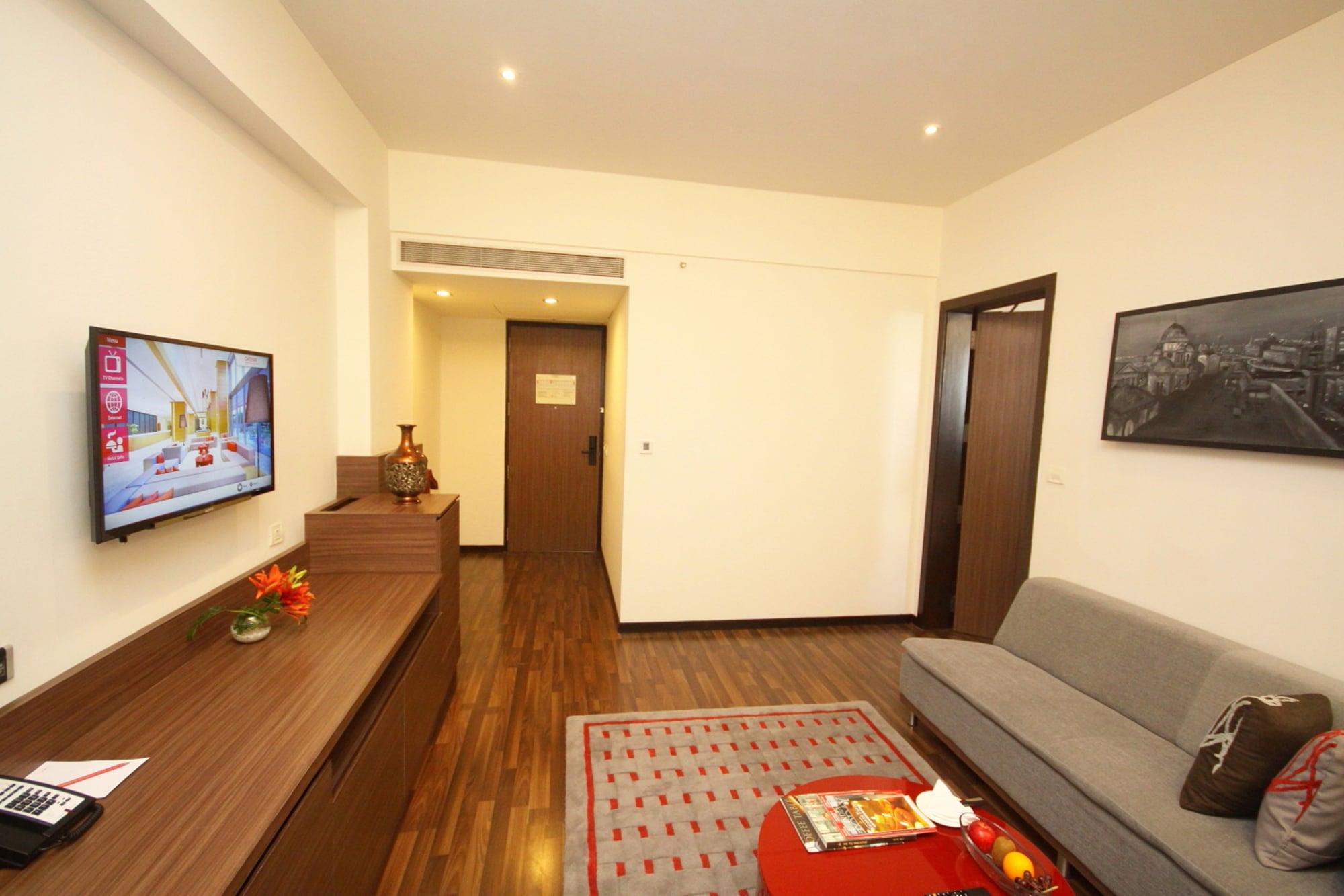 Vivanta Kolkata Em Bypass Екстер'єр фото A suite at the hotel